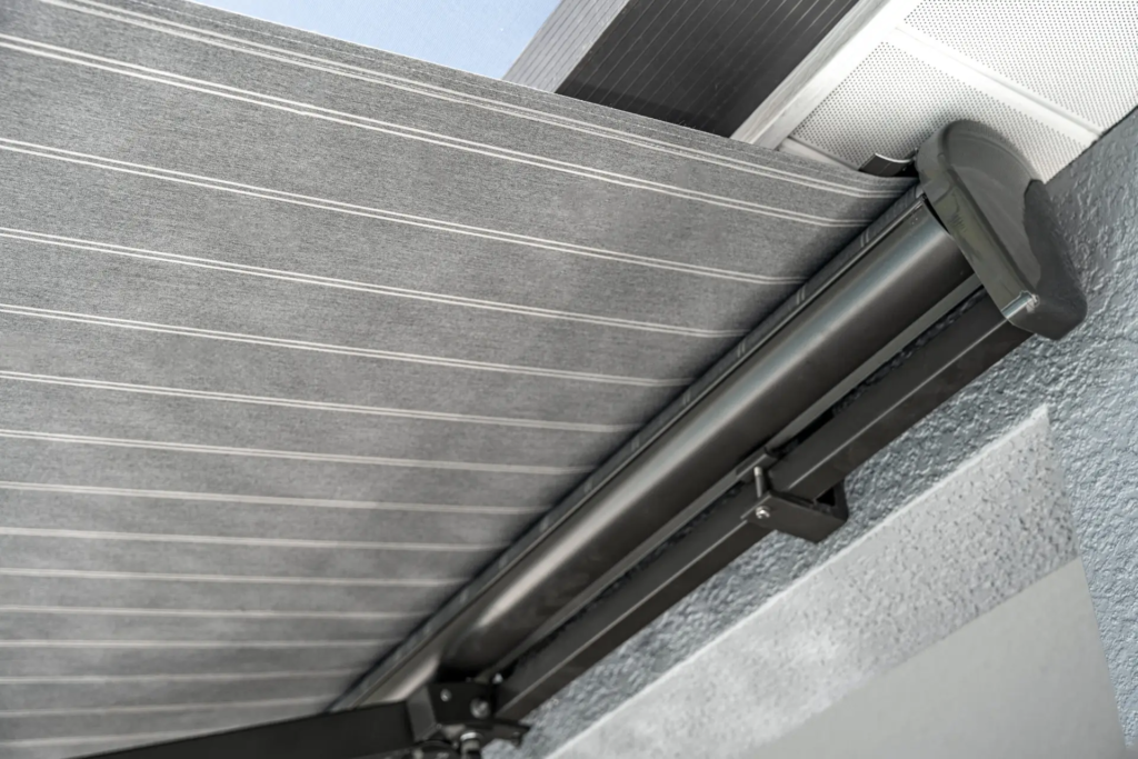 Retractable Awning, Motorized Awning, Power Shade, Awning, Sun Room, Deck Shading, LED Lights